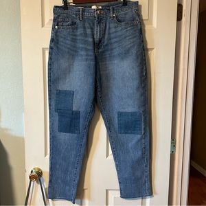 Universal Thread boyfriend patch jeans